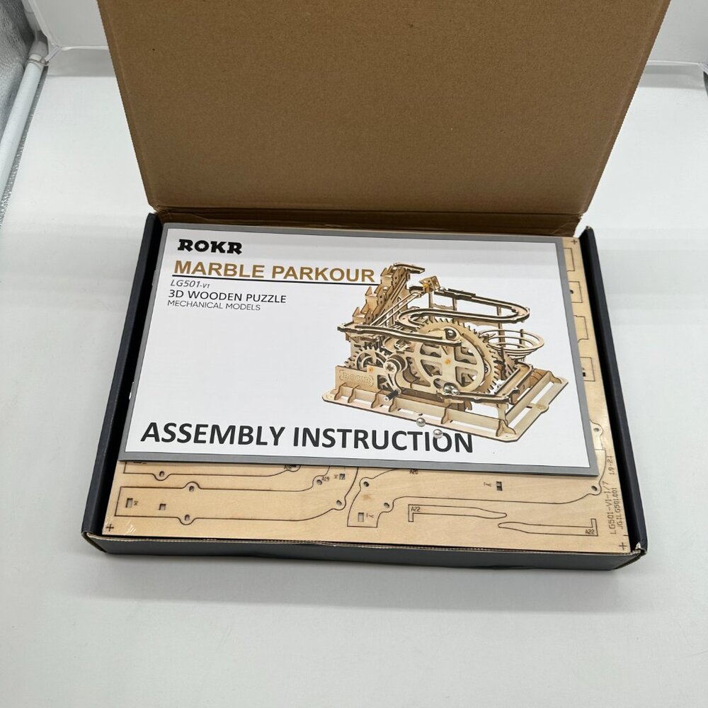 New NIB Rokr Marble Parkour Marble Run LGA01 The Future City TA Sealed